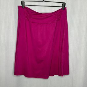 Tranquility‎ Pink Yoga Ruched Skirt